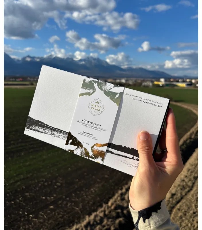 Prírodná vôňa do sauny 3ks / dárková sada