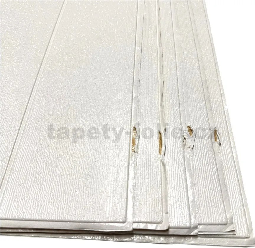 Samolepiace penové 3D panely W1-01, cena za kus, rozmer 70 x 70 cm, obklad biely, IMPOL TRADE