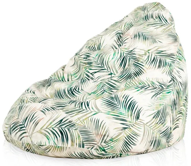 Sedací vak DROP XXL botanic