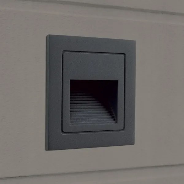 Orion AL 11-1217 - LED vestavné svietidlo LORO LED/2W/230V IP65 antracit