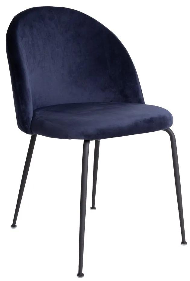 Modrá Jedálenská stolička Geneve 52 × 51 × 78 cm HOUSE NORDIC
