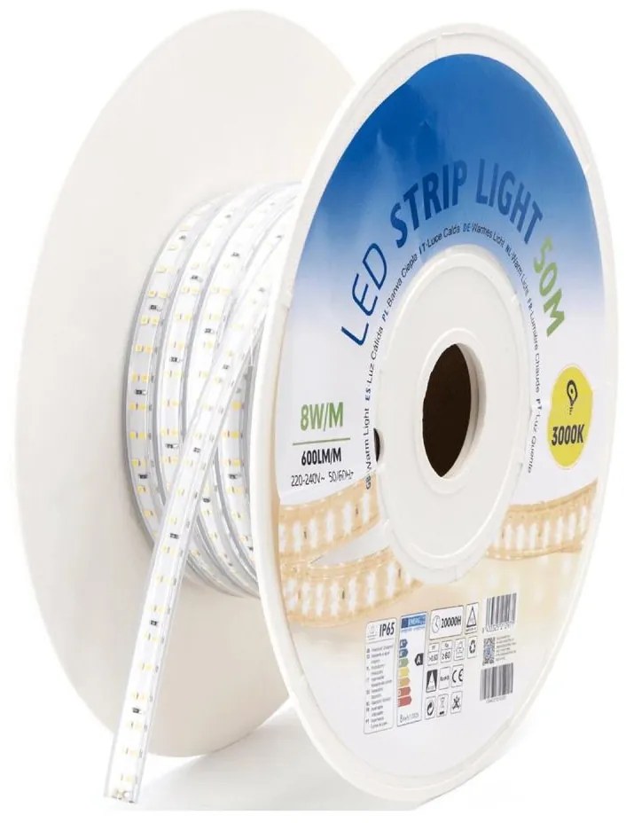 Aigostar - LED pás LED/400W/230V 50m 3000K IP65