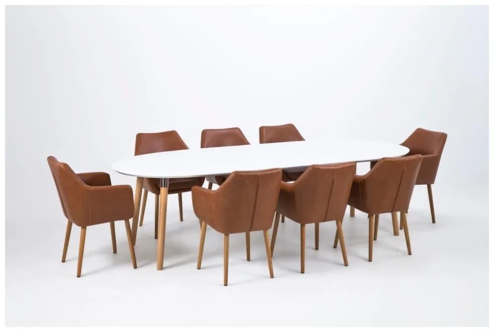 Jedálenský rozkladací stôl Actona Belina Duro, 270 x 100 cm