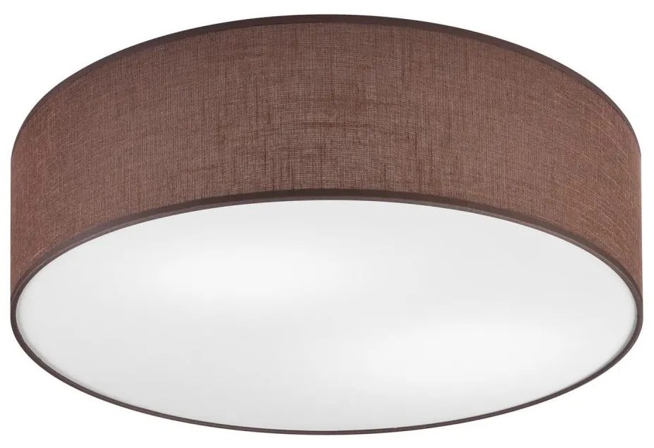 Stropné svietidlo SIRJA DOUBLE 4xE27/15W/230V pr. 45 cm hnedá