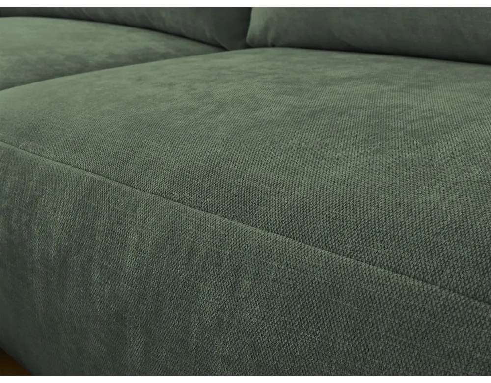 Tmavozelená rohová pohovka Aden – Bobochic Paris