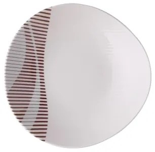 24-dielna jedálenská súprava, pestrofarebná, porcelán