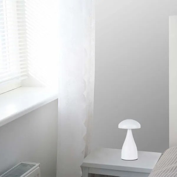 LED Stmievateľná dobíjacia stolná lampa LED/1W/5V 3000-6000K 1800 mAh biela