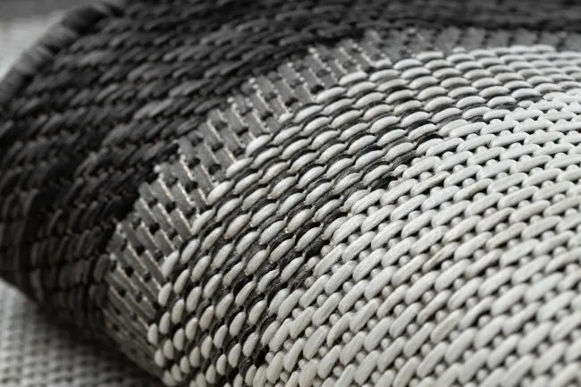 Koberec ORGANIC 2123 / krémový / čierny / naturálny