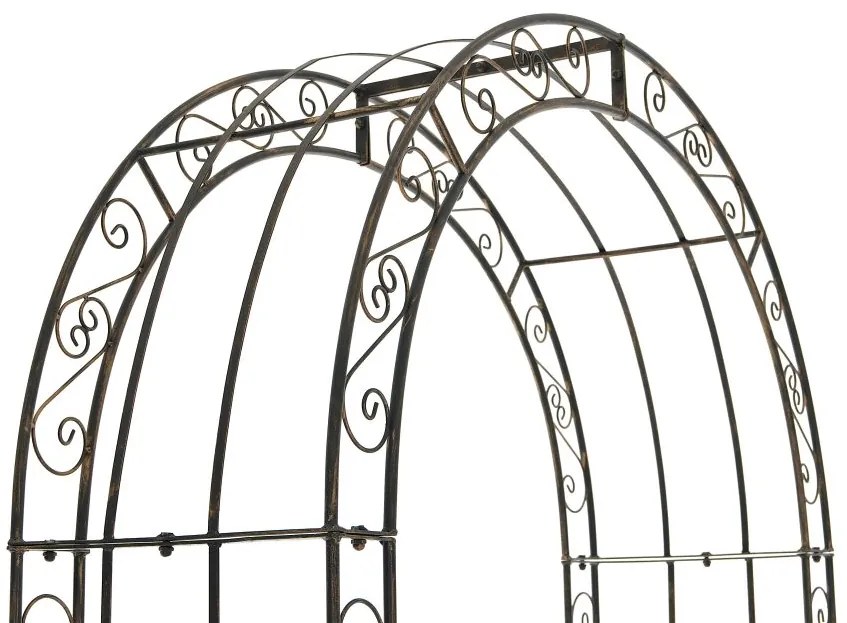 Oblúk na ruže Sima s bránkou - Bronzová