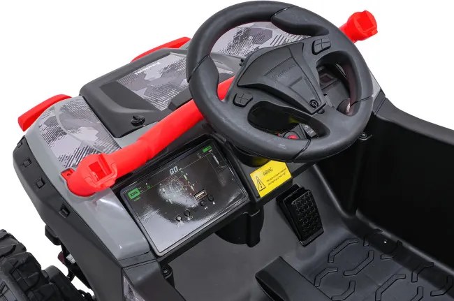 Elektrické autíčko Kawasaki TERYX KRX1000 červené