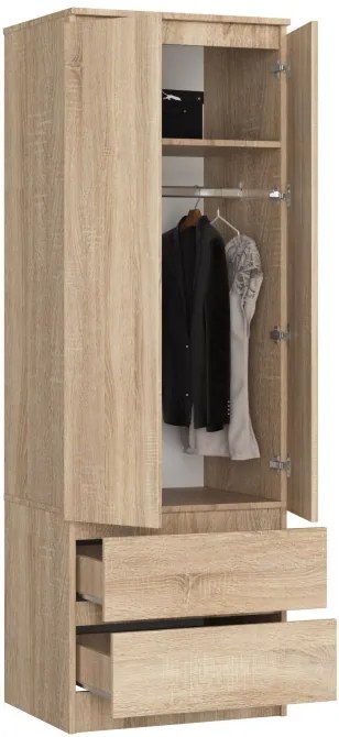 Skriňa STAR S 60 cm 2D 2SZ sonoma