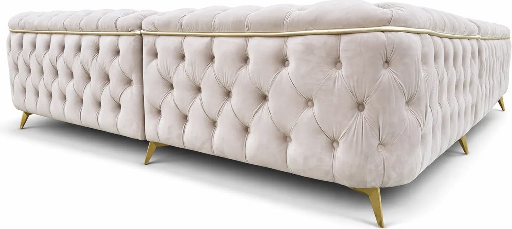 ROHOVÁ SEDAČKA CHESTERFIELD CESARIO 270 x 210 cm