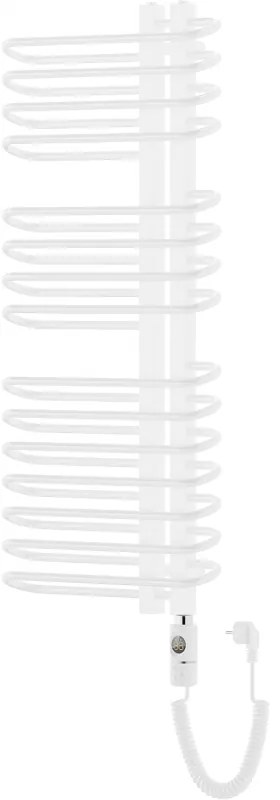 Mexen Ops, elektrické vykurovacie teleso 1300x550 mm + vykurovacia tyč 900 W, biela, W122-1300-550-2900-20