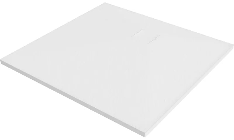 Mexen Bert, SMC štvorcová sprchová vanička 80 x 80 cm, biela, 4K108080