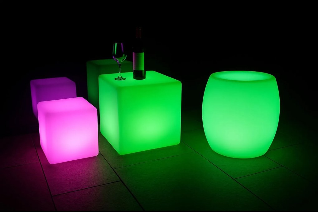 Svietiaca LED guľa 50 cm
