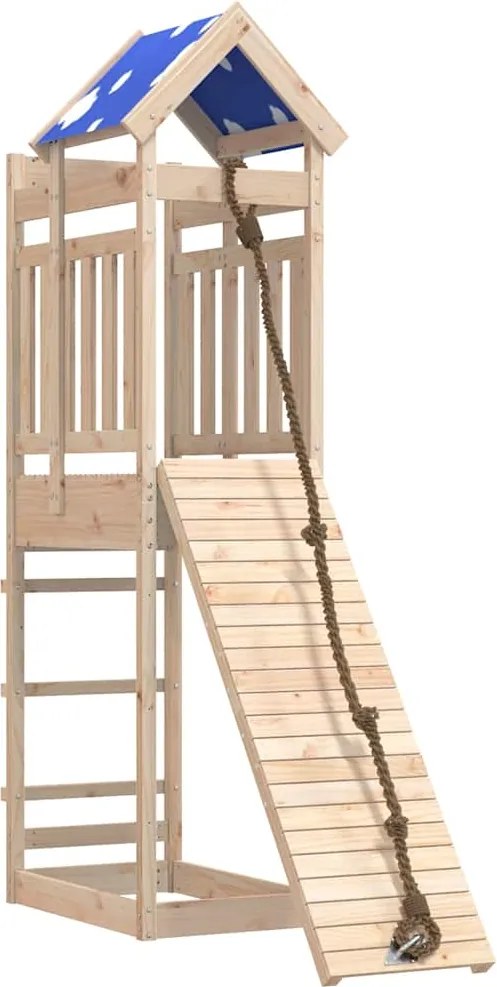 vidaXL Vonkajšia súprava na hranie masívna borovica