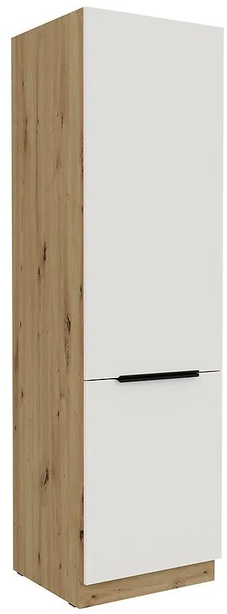Kuchynská skrinka Aria-Wh/Ar Anti Fingerprint 60lo-210 2f