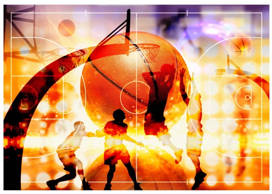 Artgeist Fototapeta - Basketball Veľkosť: 450x315, Verzia: Premium