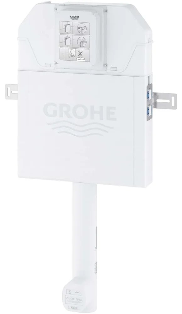 GROHE podomietková splachovacia nádržka Slim pre stojace WC, stavebná výška 110 cm, 39682000