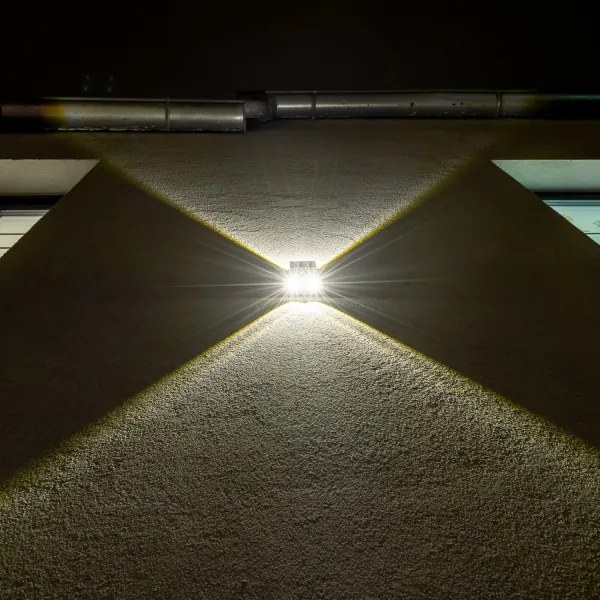 Brilagi - LED Solárne nástenné svietidlo PYRAMID LED/2W/3,2V 1300 mAh IP54