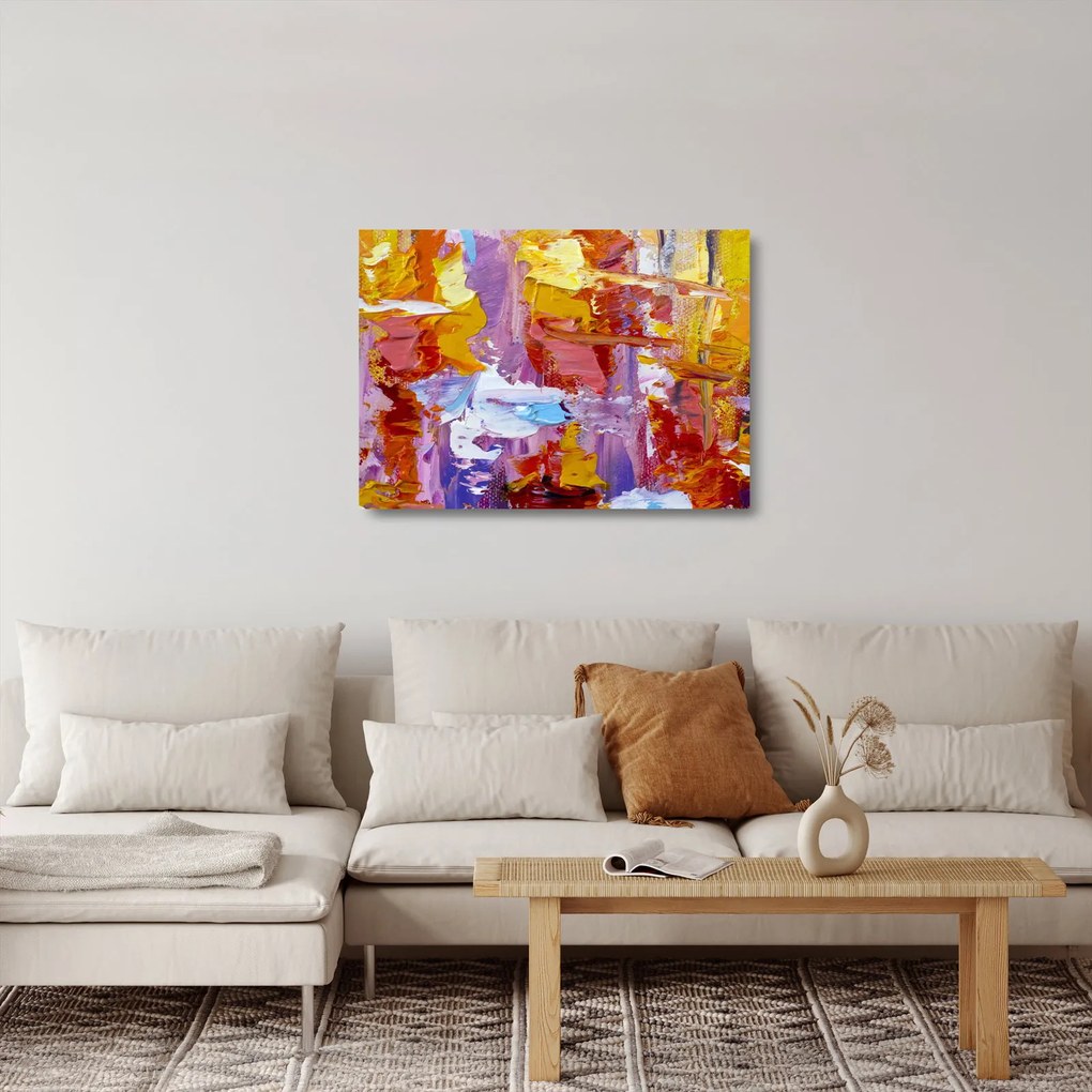 Sklenený obraz - Olejomaľba (70x50 cm)