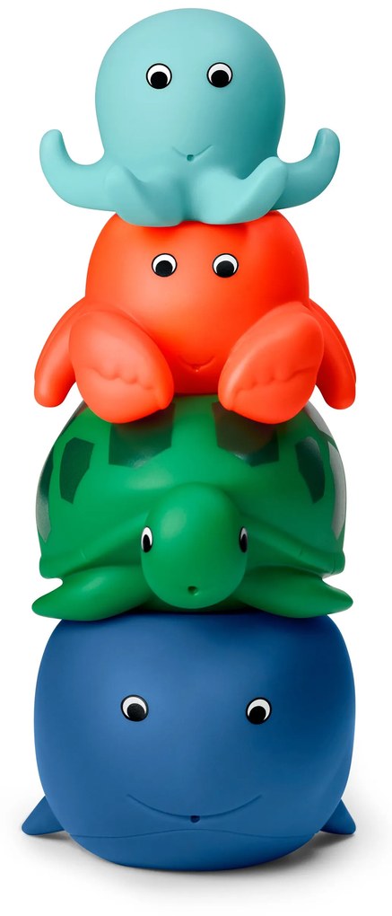 Vodné striekacie zvieratká, 4 ks