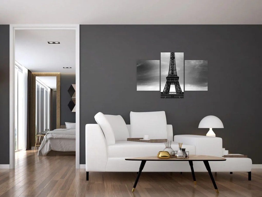 Obraz - Ružové auto v Paríži (90x60 cm)