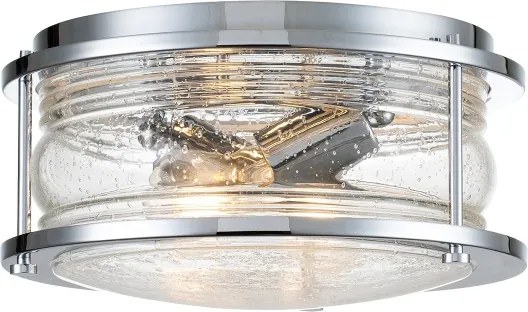 Quintiesse QN-ASHLANDBAY-F-PC-BATH-Kúpeľňové stropné svietidlo ASHLAND 2xE27/60W/230V IP44
