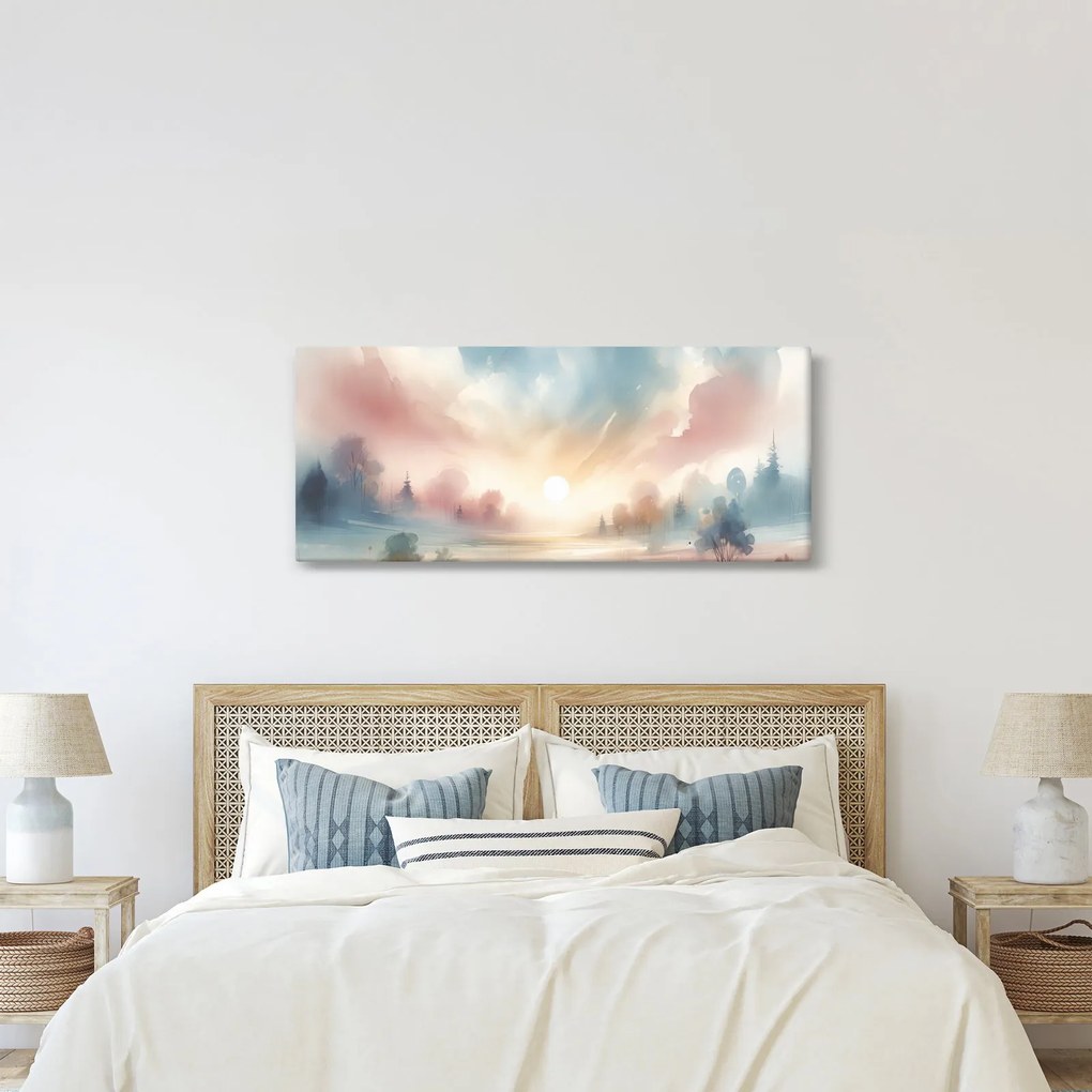 Obraz - Elegantná krajina (120x50 cm)