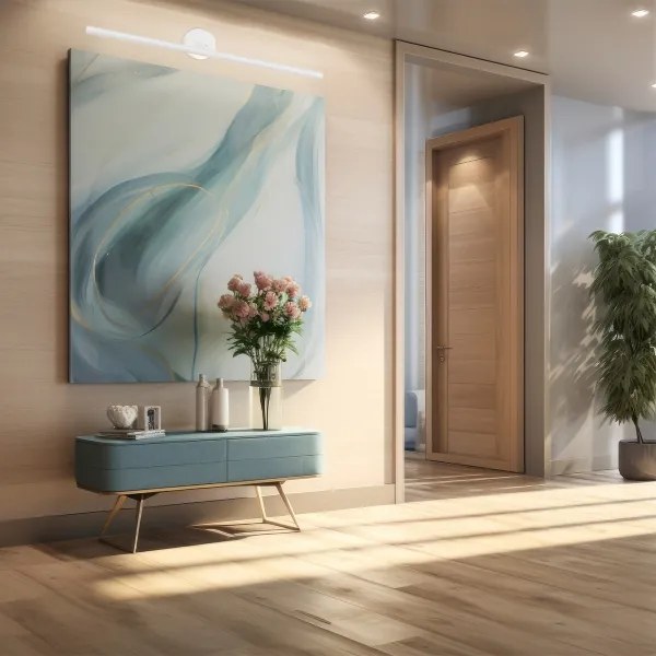 Argon 8601 - LED Obrazové svietidlo MIRIAM LED/18W/230V 3000K 100 cm biela