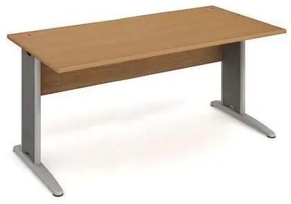 Kancelársky stôl Cross, 180 x 80 x 75,5 cm, rovné vyhotovenie, dezén buk