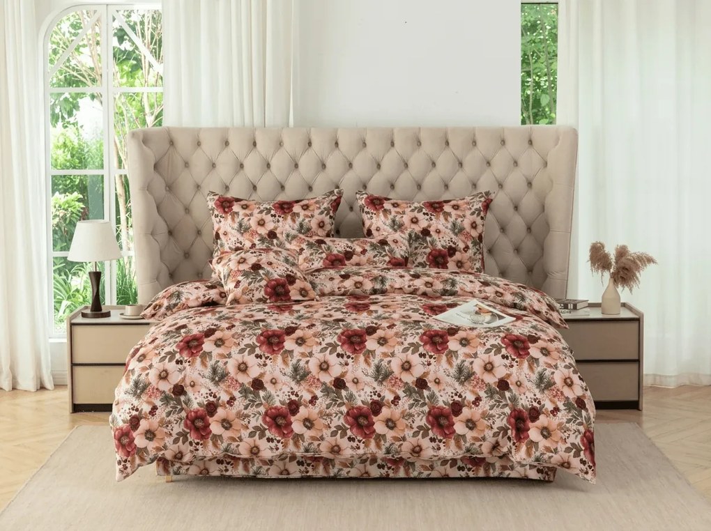 Obliečky z mikrovlákna FIORENA farebné Rozmer obliečky: 2 ks 70 x 90 cm | 200 x 220 cm