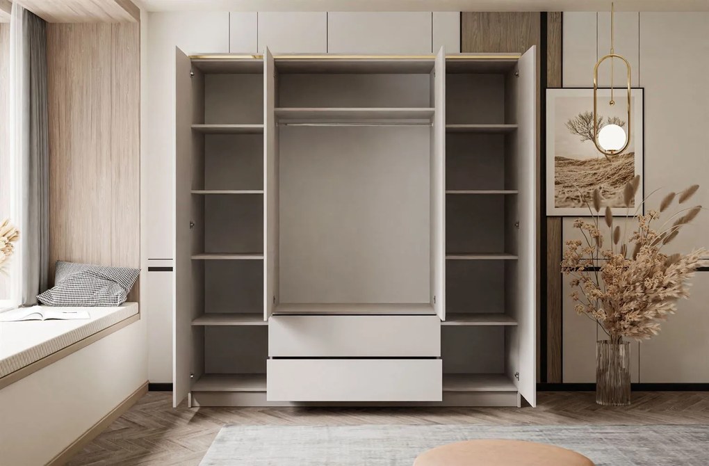 ŠATNÍKOVÁ SKRIŇA NESSIE KAŠMÍR 4D2 PUSH