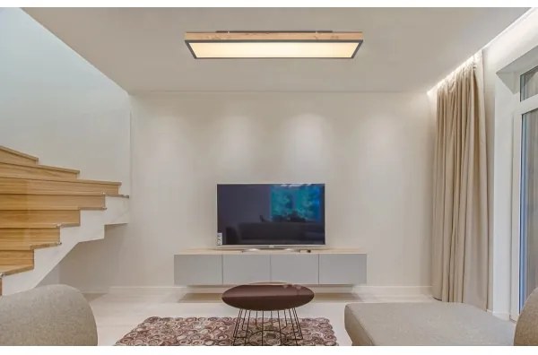 Globo 416080WD5-CCT - LED Stmiev. stropné svietidlo DORO LED/36W/230V 2700-6500K + DO hnedá