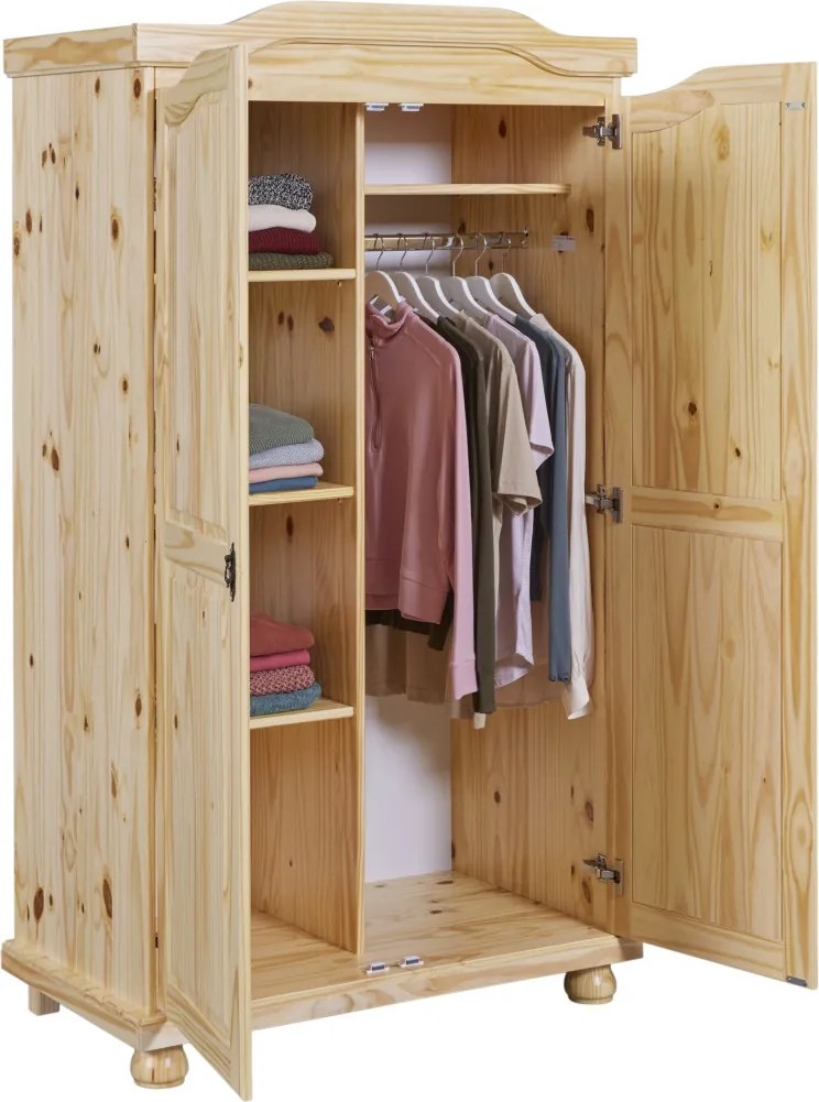 Šatníková skriňa Genf, borovica