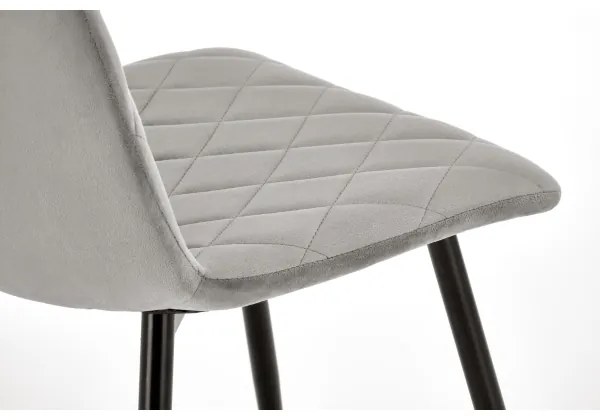 Jedálenská stolička ORIS 1 ks sivá