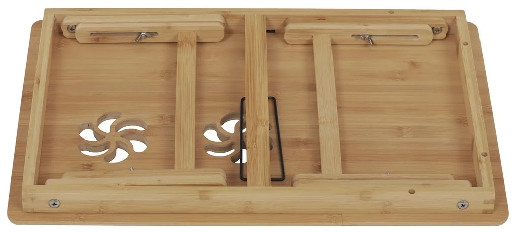 Odkladací stolík B070 NAT, bambus