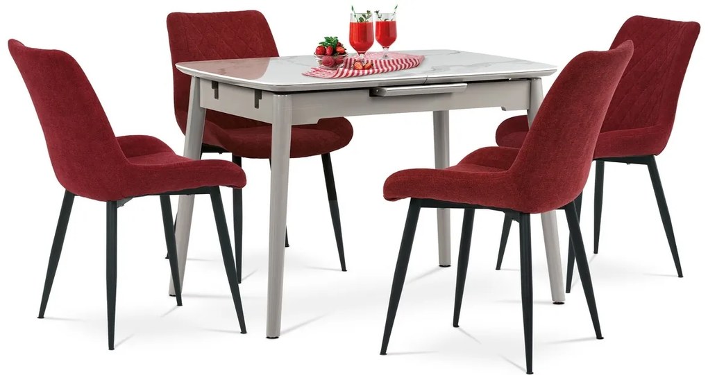 Sada jedálenských stoličiek DCL-218 RED2, 4 ks