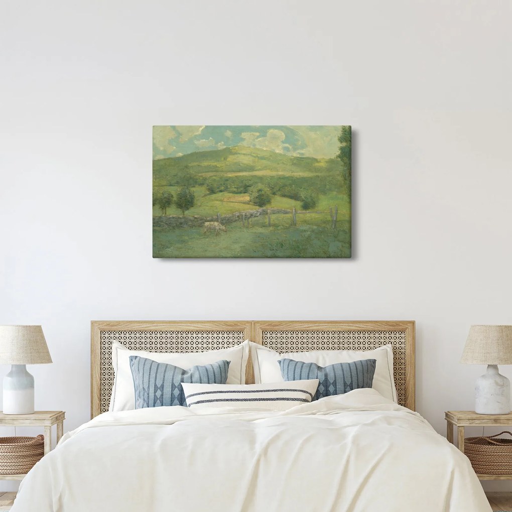 Obraz - Julian Alden Weir, Obweebetuck, reprodukcia (90x60 cm)