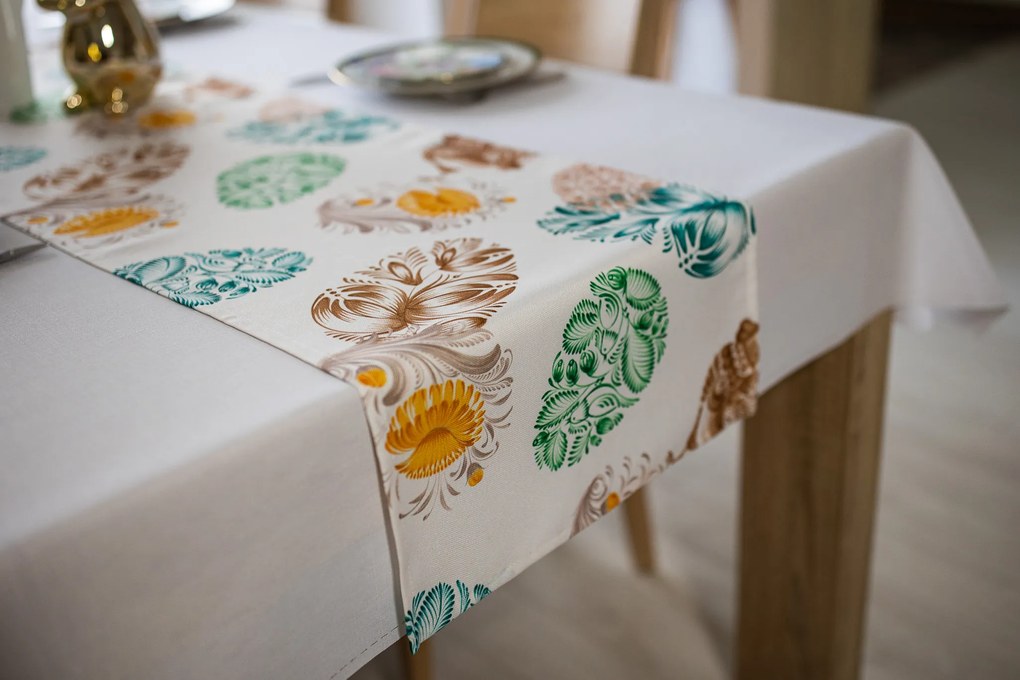 Dekorstudio Veľkonočný behúň s potlačou - Vzor 1 Rozmer behúňa (šírka x dĺžka): 40x110cm