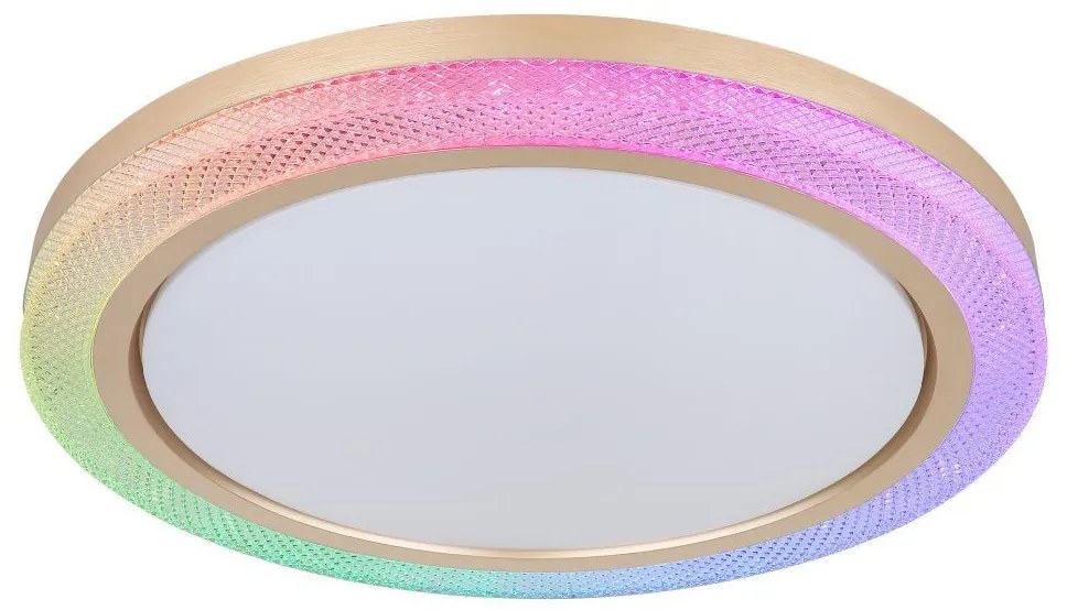 Globo 41372-24 - LED RGBW Stmievateľné stropné svietidlo BOLLY LED/20W/230V + DO