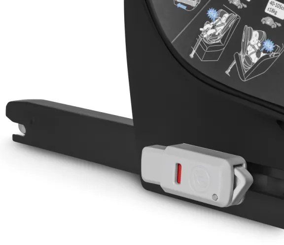 Lionelo - Otočná autosedačka s bázou BRAAM i-Size 40–150 cm Grey Stone