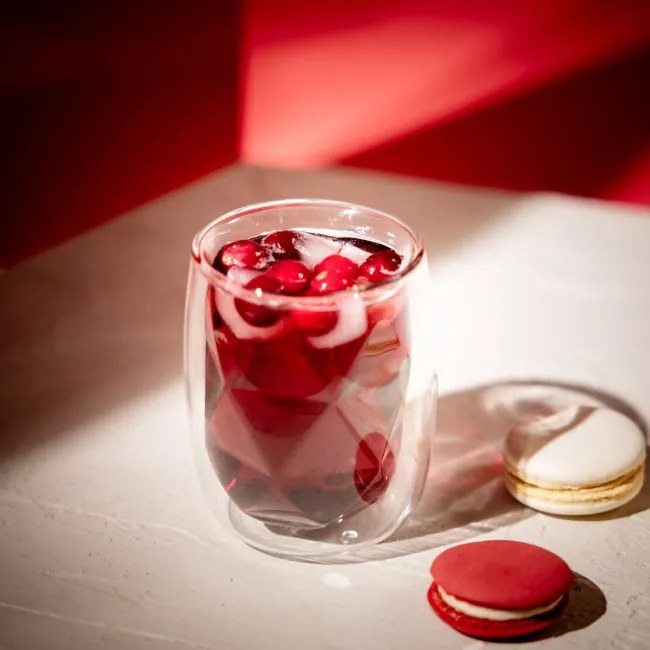 Sada dvoch pohárov CEMBRA MODERN s dvojitým dnom 888873 280 ml