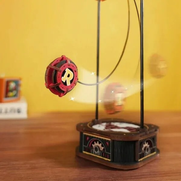 RoboTime 3D mechanická skladačka Dvojplošník s kyvadlom