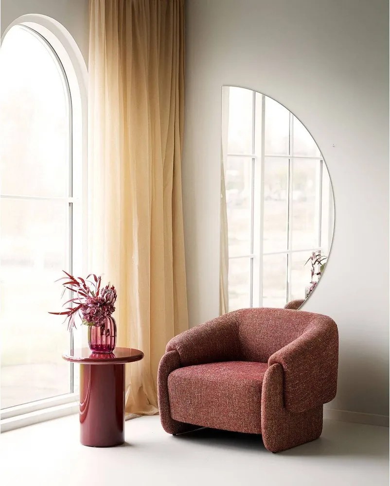 Červená sklenená ručne vyrobená váza (výška 21 cm) – House Nordic