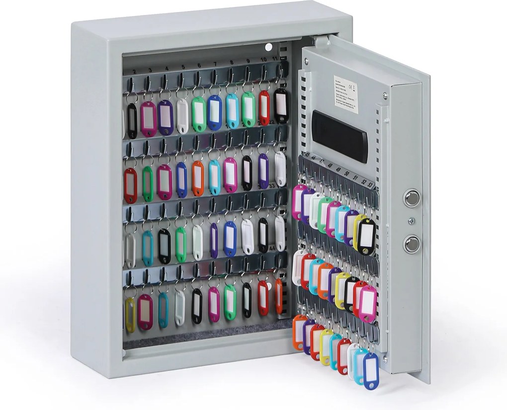 Skriňka na kľúče s elektronickým zámkom, 450 x 360 x 118 mm