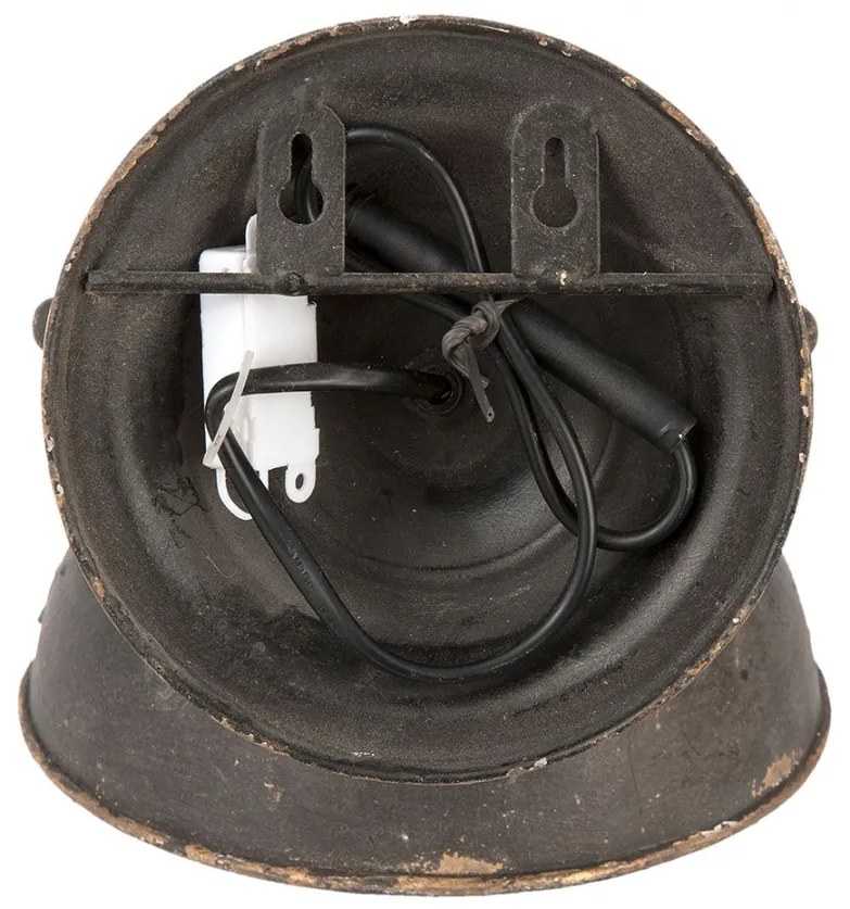 Rustic patina bronz nástenné svietidlo