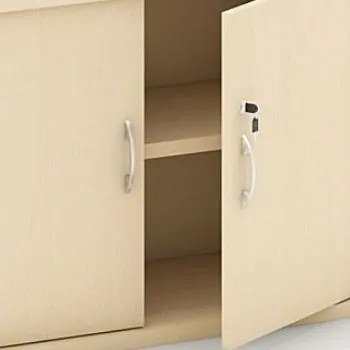 Nadstavba 2-dverová MIRELLI, 800 x 400 x 600 mm, breza