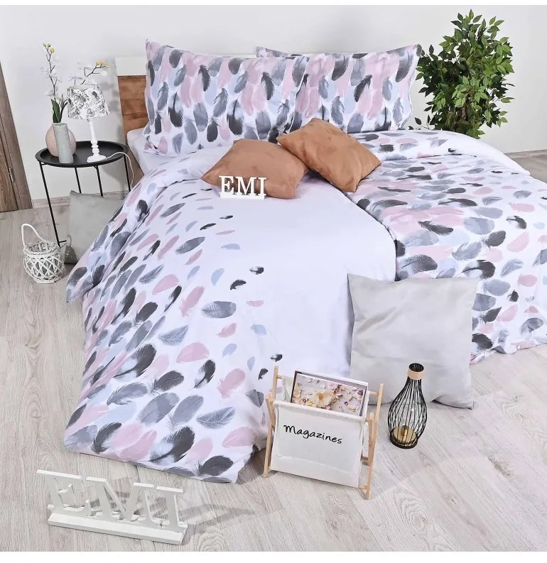 Obliečky bavlnené Lori EMI, Vankúš 70x90