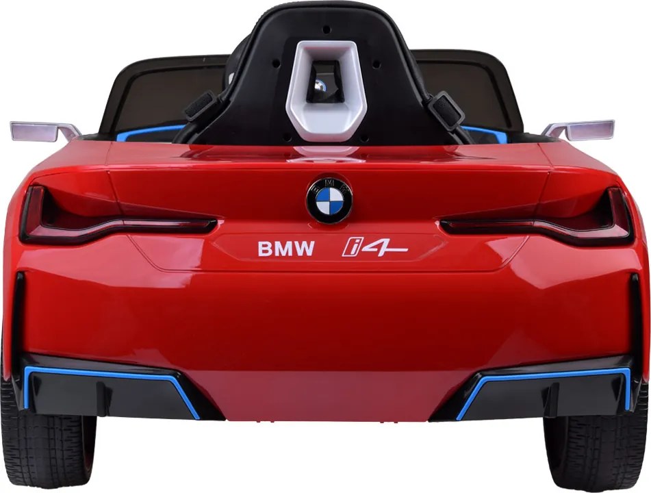 JOKOMISIADA Elektrické autíčko na batériu BMW i4 pre deti s diaľkovým ovládaním červené PA0310 CZ